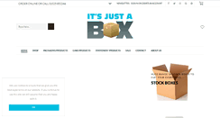 Desktop Screenshot of itsjustabox.co.uk